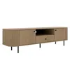 AX LIVING TV-Schrank Halay Eiche Cremona, 2 Türen & 1 Produktbild-Vorschau 3