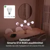 LUMIÈRE Design Pendelleuchte 'Livana' 5-flammig LED Produktbild-Vorschau 3