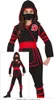 A child wearing a ninja costume. Produktbild-Vorschau