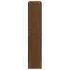 vidaXL Szafka na buty brązowy dąb 59x17x81 cm materiał Podgląd zdjęcia produktu 12