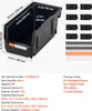 VEVOR Stapelboxen, 276x140x130 mm (verpakking van 8), Productafbeelding-voorbeeld 9