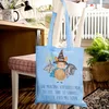 Mr. & Mrs. Panda Shopping Tasche Fledermaus Zauberer - Sky Produktbild-Vorschau 4