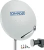 Satellitenanlage Set Hellgrau Aluminium 75 cm Produktbild-Vorschau 1