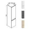 Hochschrank Hängeschrank Soft-Close Badschrank Badezimmer Produktbild-Vorschau 5