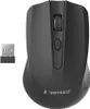 A black wireless optical mouse and its USB receiver are shown on a white background. Náhľad obrázku produktu