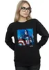 Marvel - Sweatshirt für Damen BI2870 (S) (Schwarz) Produktbild-Vorschau 2