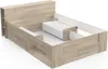 DEMEYERE Lit adulte 160 x 200 cm - Chene Kronberg - Oxygene Voir les images du produit 10