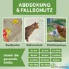 TTL GARDEN Teichnetz 6x6m schwarz 30g/m² Vogelschutznetz Produktbild-Vorschau 3