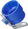 Anhänger Steckerhalter Anhängerstecker Halterung blau 7 und Produktbild-Vorschau 1