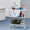 Laboratórny vozík, vozík z nehrdzavejúcej ocele s 3 Náhľad obrázku produktu 8