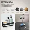 PromoHome® Duschregal ohne Bohren – Aluminium Schwarz – Produktbild-Vorschau 4