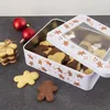 Biscottiera natalizia con decorazione festiva e coperchio Anteprima dell’immagine prodotto 2