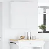 vidaXL Szafka wisząca, biała, 80 x 31 x 80 cm, płyta Podgląd zdjęcia produktu 4