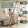 Porte-manteaux télescopique, extensible, portant à Voir les images du produit 4