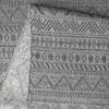 Tapis d'extérieur en lin tissé moderne Boho Ethno résistant Voir les images du produit 5