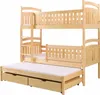 KEF Sofia Etagenbett Kinder Etagenbett 3 Personen Holz Produktbild-Vorschau 1