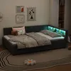 Flieks Polsterbett Schlafsofa 140x200cm mit Ausziehbett & Produktbild-Vorschau 2