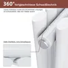 SONNI grzejnik rurowy 600×770 mm dwuwarstwowy biały Podgląd zdjęcia produktu 3
