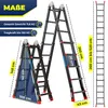 Échelle polyvalente MASKO en aluminium 6 en 1 – 20 échelons Voir les images du produit 2