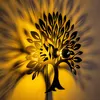 Opviq, Heart Tree V2, applique, nero, metallo, 50 x 9 x 46 Anteprima dell’immagine prodotto 5