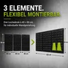 Werkzeugwand 120 x 60 cm 17 tlg. Set Metall Lochwand Produktbild-Vorschau 3