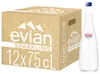 Eau minérale Evian gazeuse 750 ml Voir les images du produit 2
