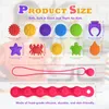 22 Stück Fidget Toys, Fidget Ringe Sensorik Spielzeug Produktbild-Vorschau 3