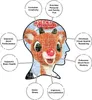 AQUARIUS Puzzle Rentier Rudolph 500 Teile Produktbild-Vorschau 5