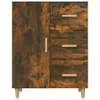 vidaXL Příborník kouřový dub 69,5x34x90 cm výrobek ze dřeva Náhled obrázku produktu 5