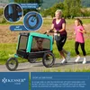 KESSER® Rimorchio per cani Boxer 3-in-1: passeggino per Anteprima dell’immagine prodotto 6