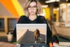 MuchoWow® Laptop Aufkleber Sticker Cover Pferd - Sand - Produktbild-Vorschau 5