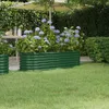 Letto rialzato Acciaio verniciato a polvere 152x40x36 cm Anteprima dell’immagine prodotto 2