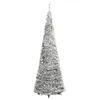vidaXL Pop-Up-Weihnachtsbaum Künstlich Beschneit 200 LEDs Produktbild-Vorschau 5