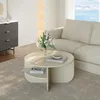 Couchtisch 'Reykhon' Ø80 x 41 cm Wohnzimmertisch mit Produktbild-Vorschau 1