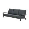Garden Impressions Lincoln 3-Sitzer Bank - carbon black - Produktbild-Vorschau 1