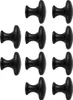 Nábytkové úchytky 30 mm, 10 ks, čierne Náhľad obrázku produktu 11