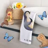 Mr. & Mrs. Panda Handtuch Pinguin Lachen - Weiß - Geschenk, Produktbild-Vorschau 5