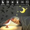 15cm Braun Vogel LED Nachtlicht, USB -Ladung Produktbild-Vorschau 4