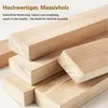 Flieks Esszimmerstühle 4er Set aus Massivholz mit Produktbild-Vorschau 6