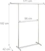 Věšák na oblečení Relaxdays, VxŠxH: 182 x 171 x 42 cm, 2 Náhled obrázku produktu 4