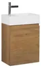 Waschbecken Angela 40 x 22 cm - Weiß - Waschbecken für Produktbild-Vorschau 3