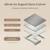 EMKE Miroir de salle de bain LED avec grossissement 3x Voir les images du produit 6