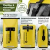 SCANDIC NATURE PIONEER 35L Rucksack wasserdicht gelb Produktbild-Vorschau 4