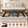SUNFECILI Polsterbett 160x200 cm,Boxspringbett 160x200,mit Produktbild-Vorschau 3