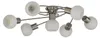 Lindby Deckenlampe Ciala, 7-flammig, nickelfarben, Glas, Produktbild-Vorschau 4