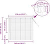 VidaXL Tende a lamelle argento 130 x 150 cm in alluminio Anteprima dell’immagine prodotto 8
