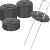 COM-FOUR® 50x Hering Schutzkappe - Unterlegscheiben für Produktbild-Vorschau 1