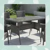 Relaxdays Gartentisch, HBT: 70 x 100 x 60 cm, wetterfest, Produktbild-Vorschau 2