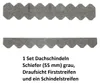 1 sada střešních šindelů břidlicových (55 mm) šedých Náhled obrázku produktu 2