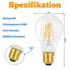 ZMH Glühbirne  3ER A60 LED Lampe Vintage E27 Edison Produktbild-Vorschau 2